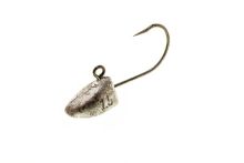 Magbite AJI Killer Jig Head, very specific and with very sharp hooks that do not tear the predator's mouth